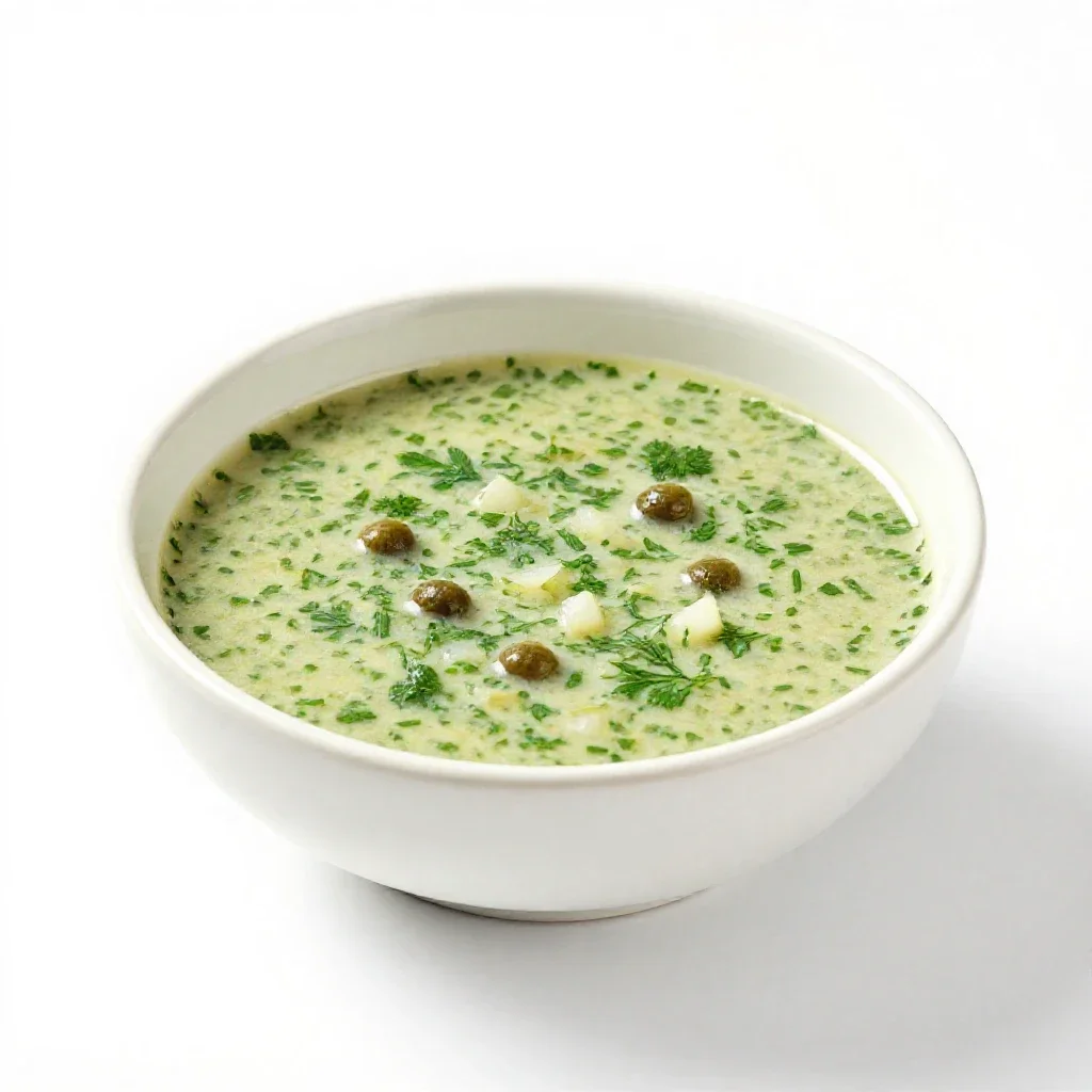 Ravigote isolated on a white background