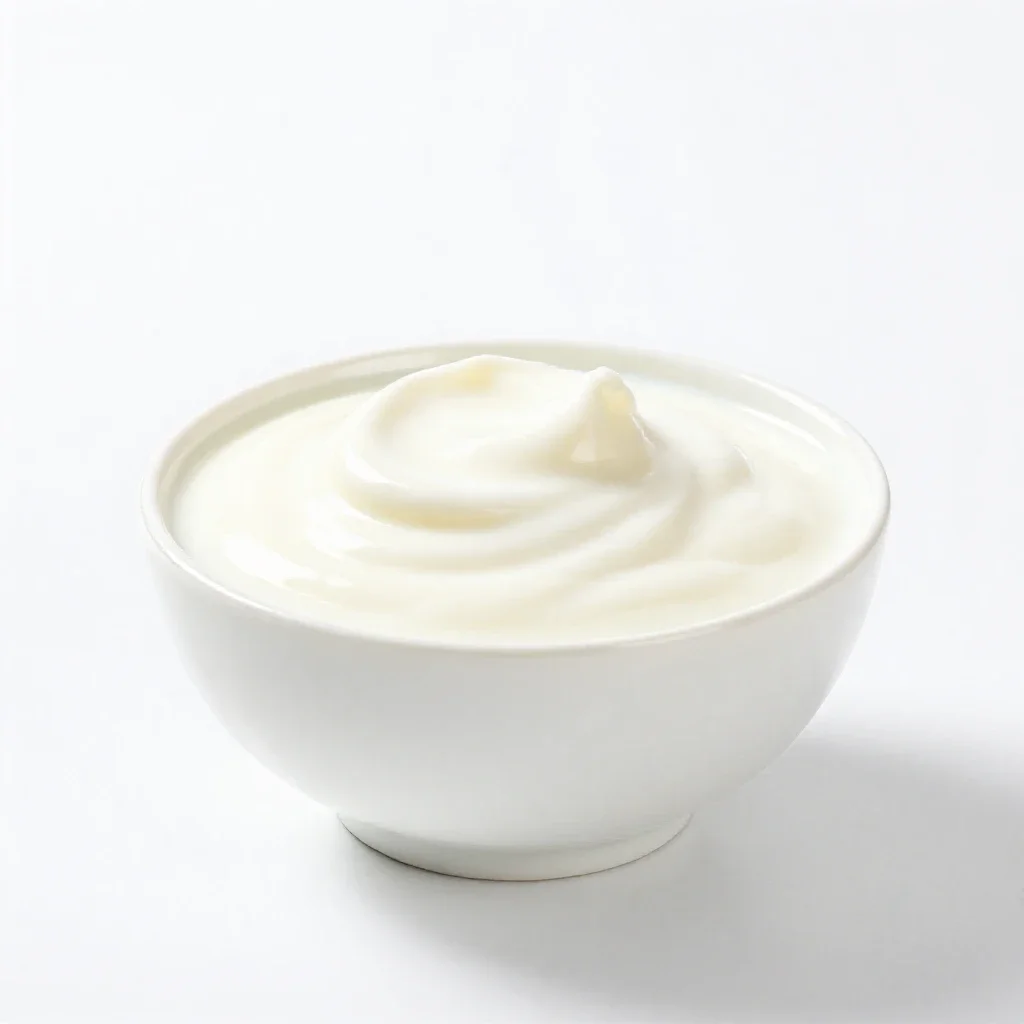 Raw milk isolated on a white background