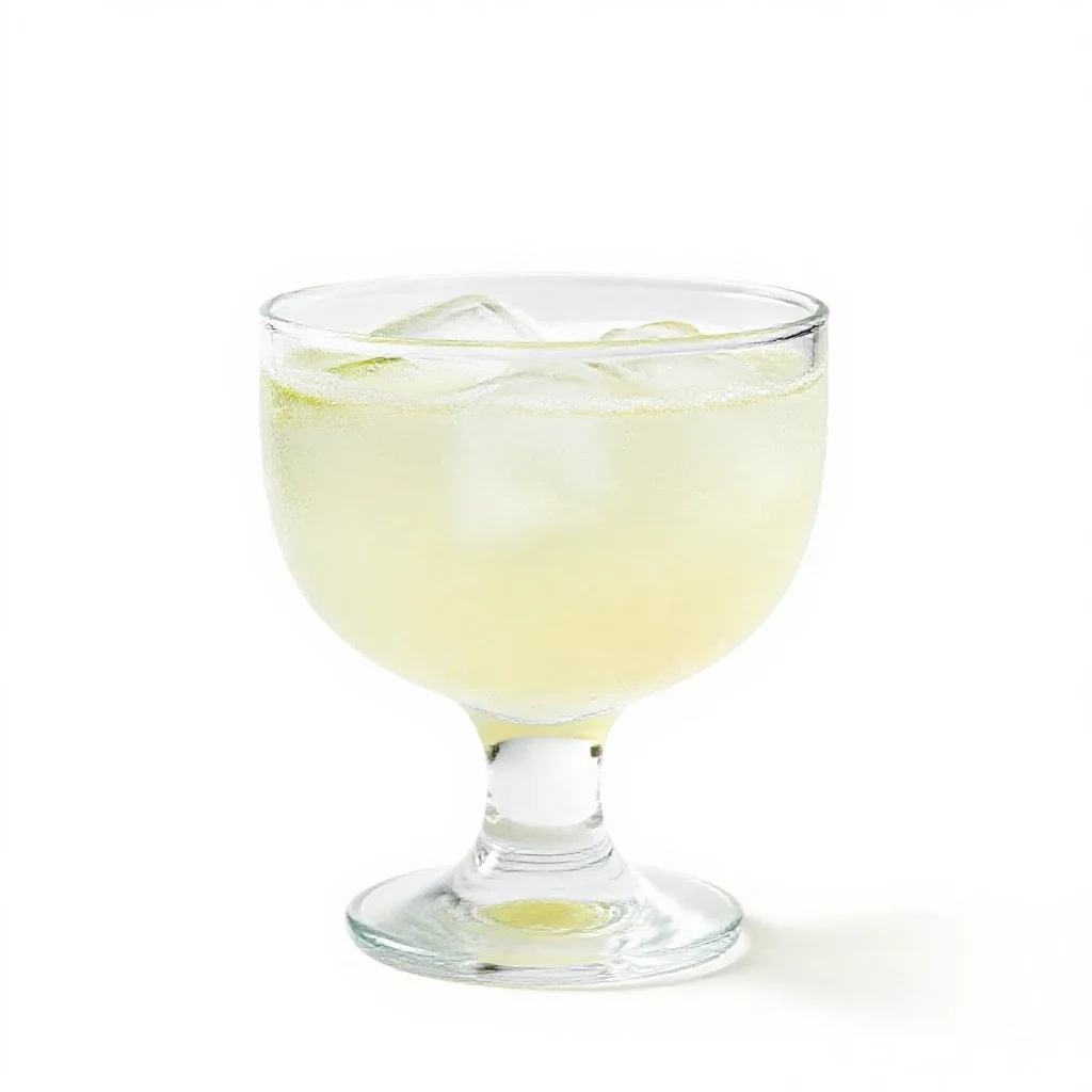 Rickey isolated on a white background