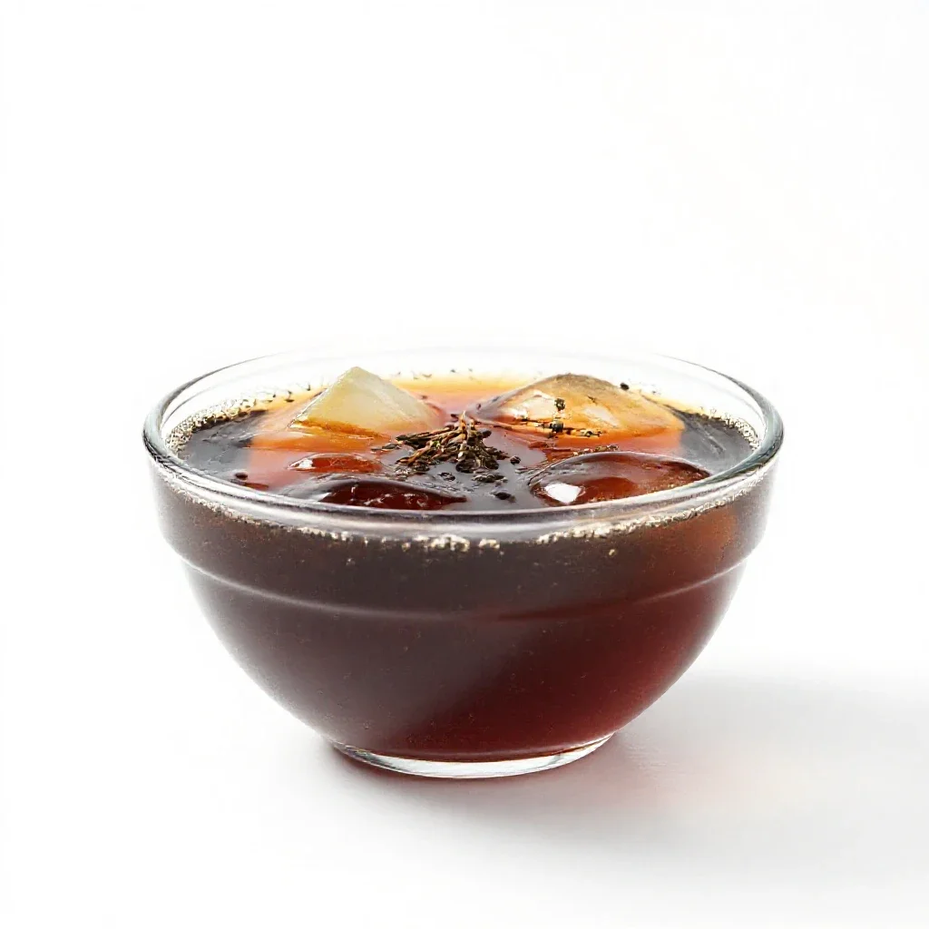 Root beer isolated on a white background