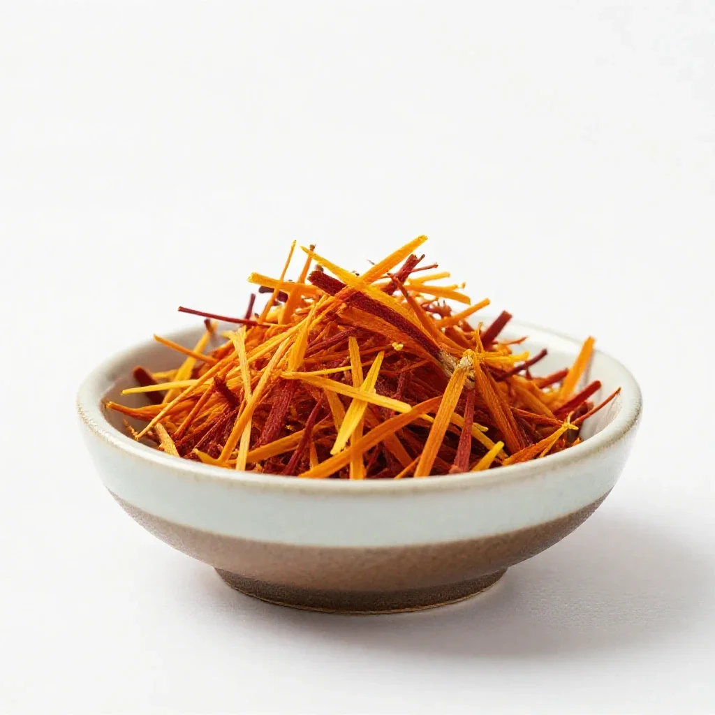 Saffron isolated on a white background