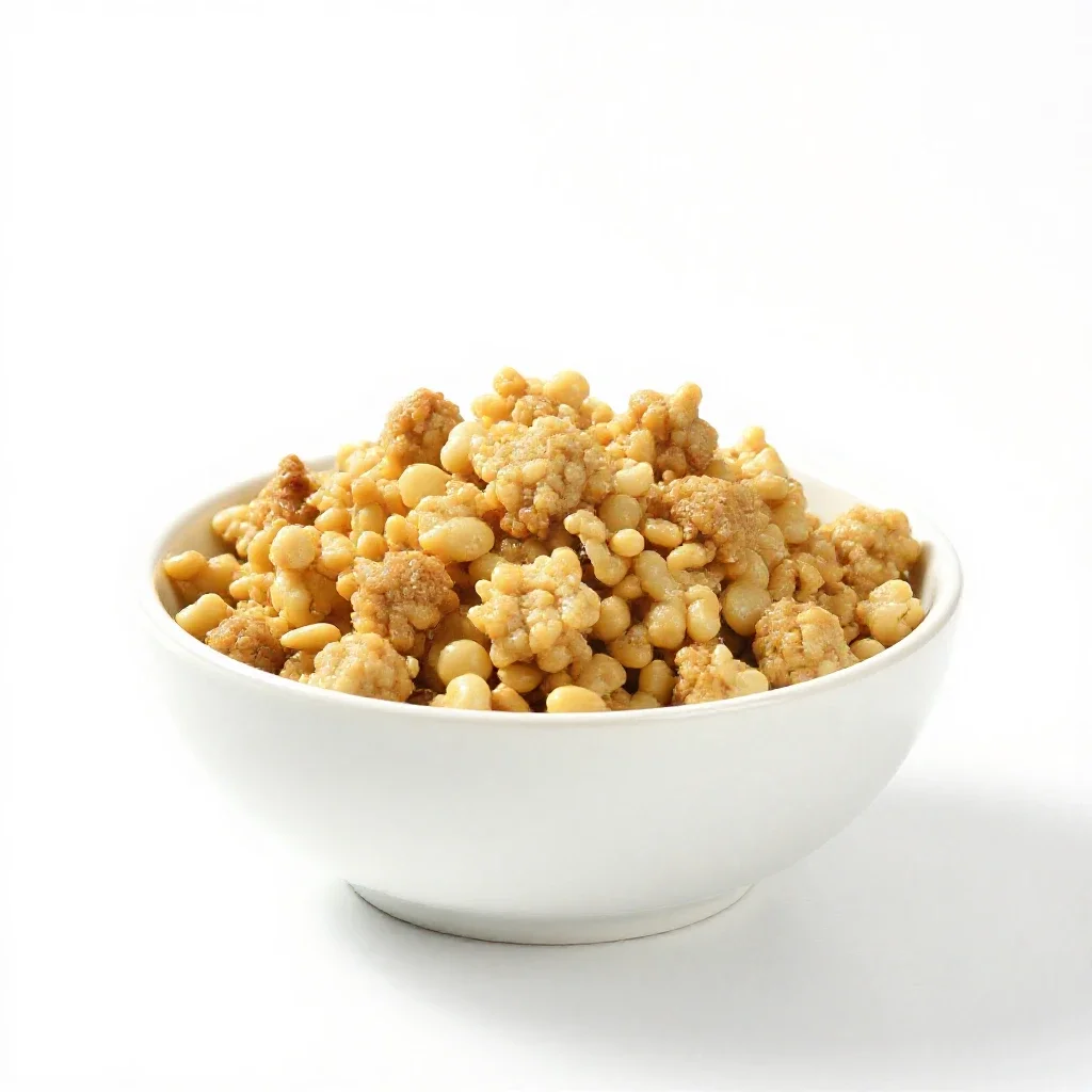 Scrapple isolated on a white background