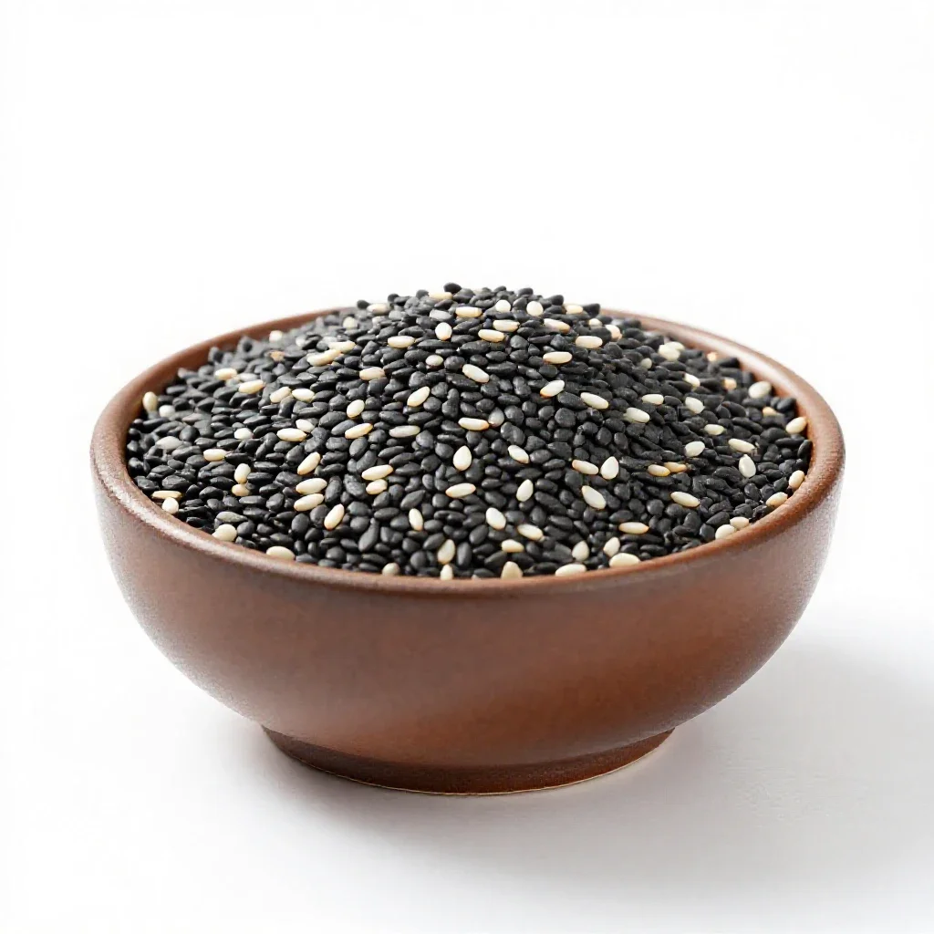 Sesame seed isolated on a white background