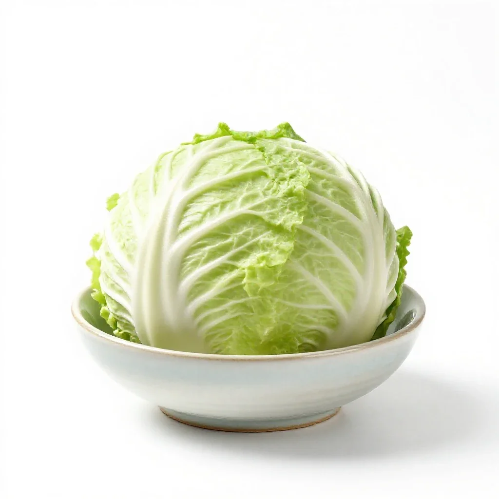 Stuffed cabbage isolated on a white background