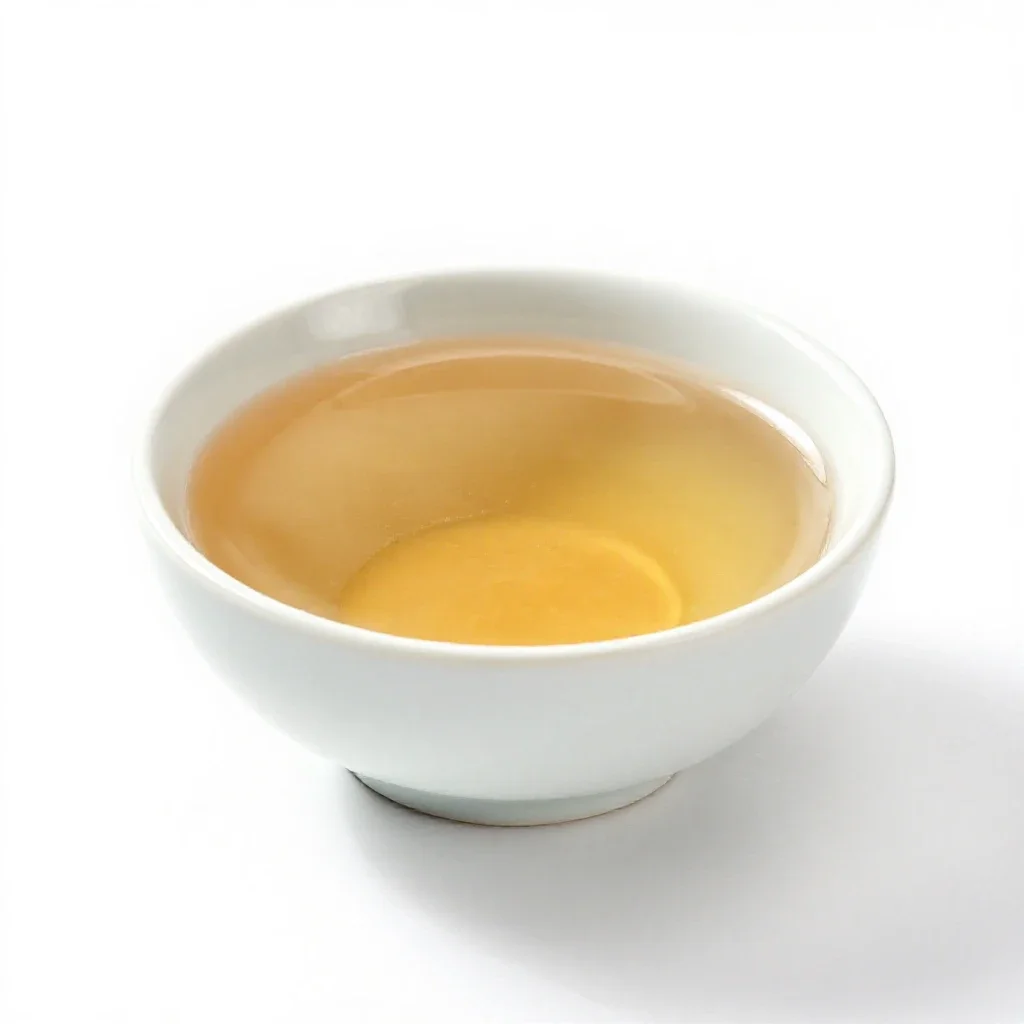 Sugar syrup isolated on a white background