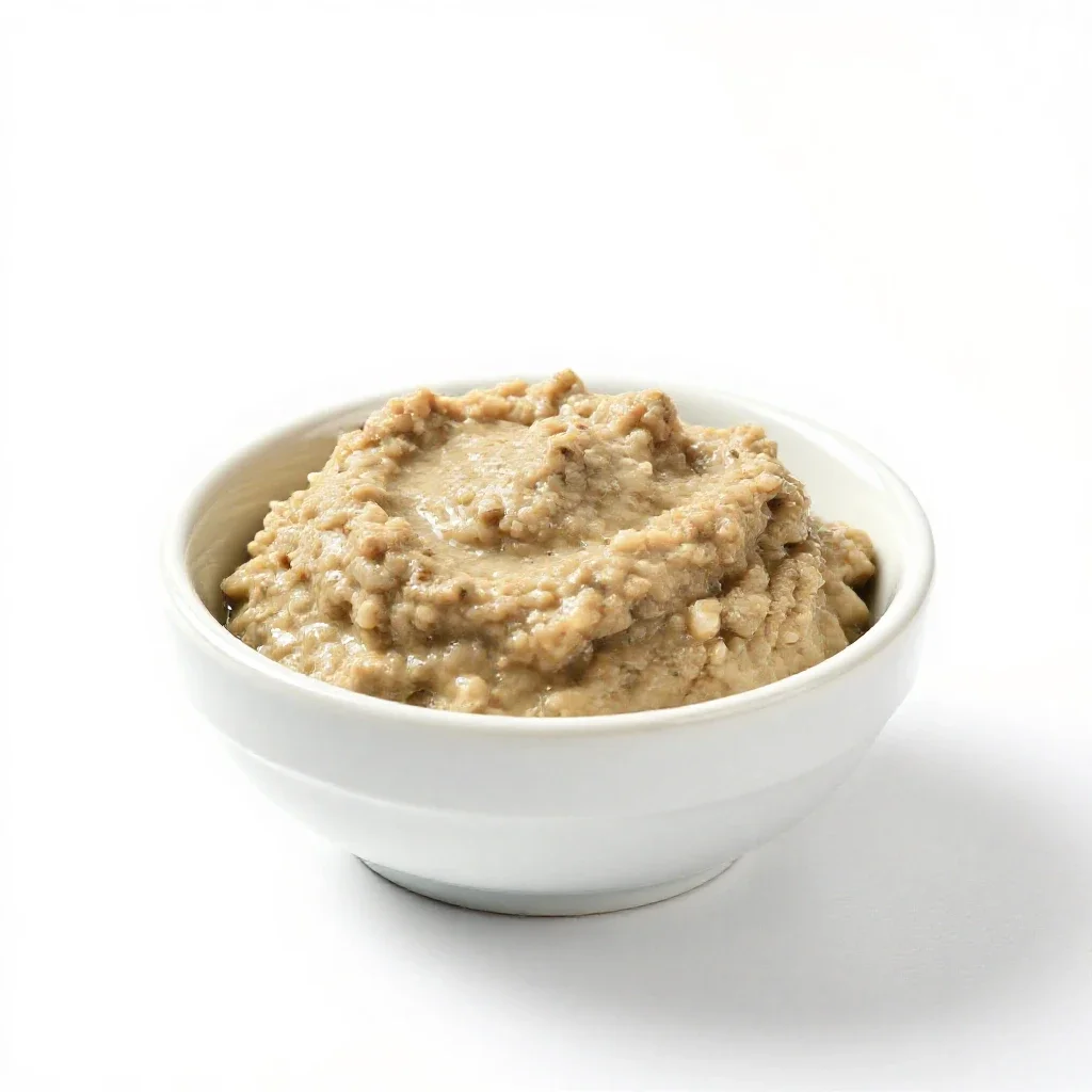 Tapenade isolated on a white background