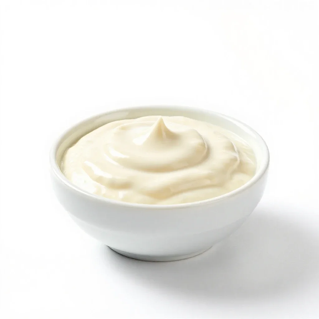 Tartare sauce isolated on a white background
