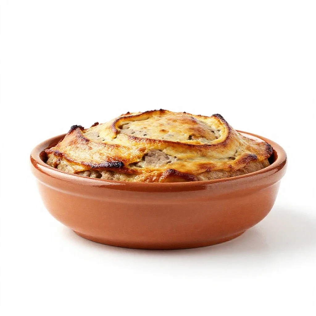 Terrine isolated on a white background