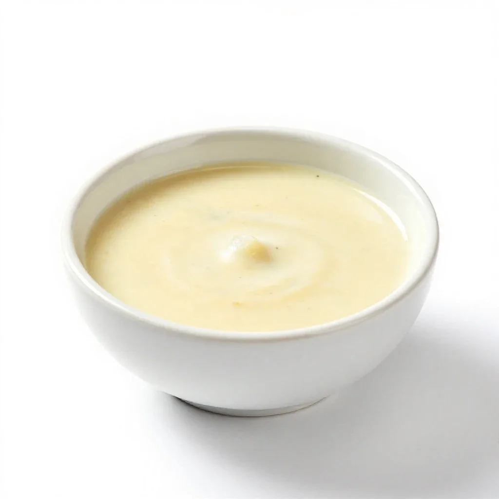 Wine sauce isolated on a white background