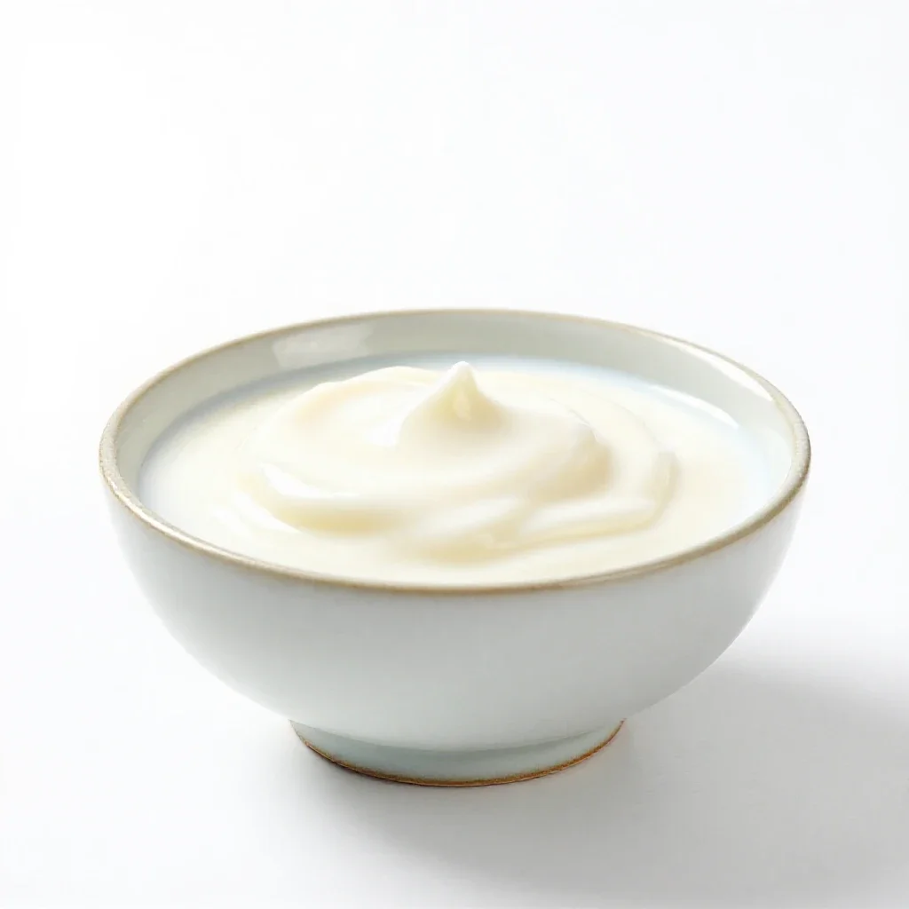 Acidophilus milk isolated on a white background