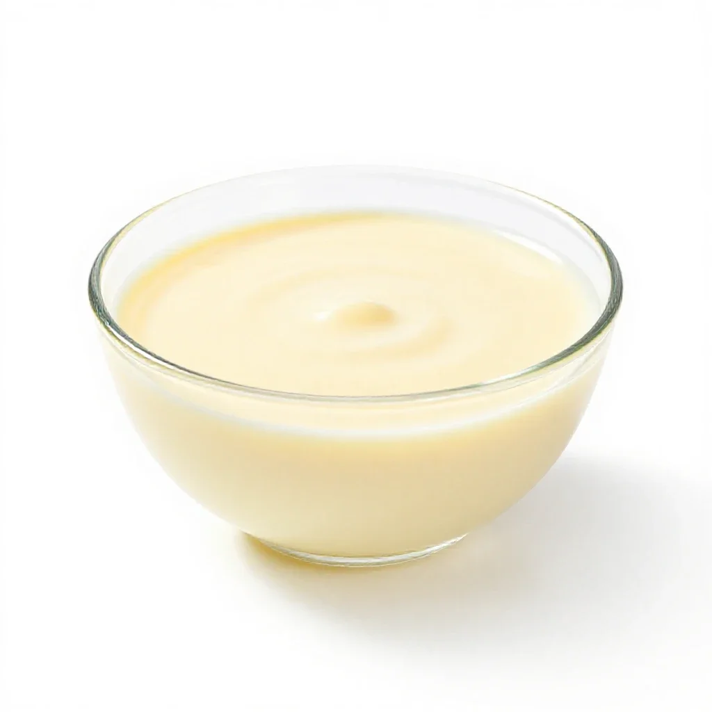 Eggnog isolated on a white background