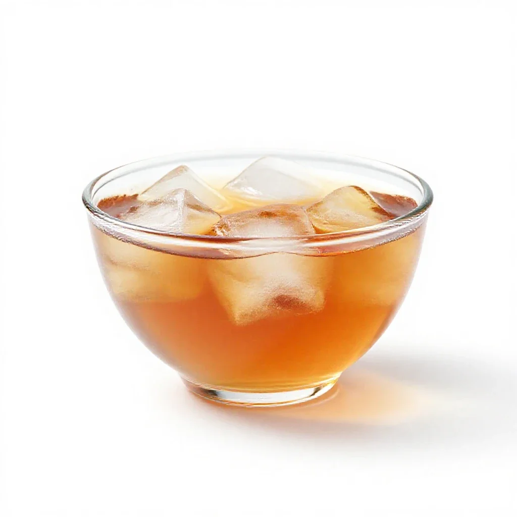 Ice tea isolated on a white background
