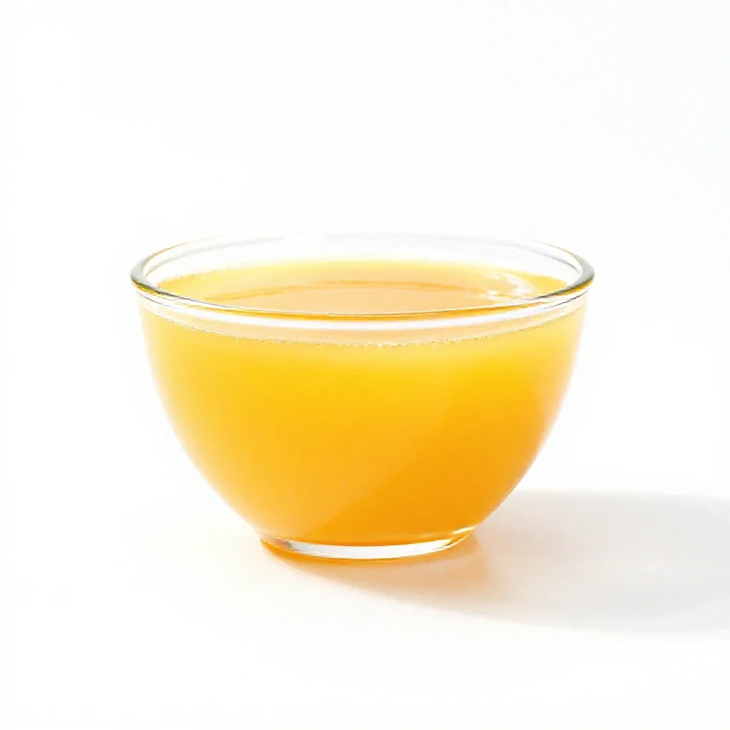 Orangeade isolated on a white background