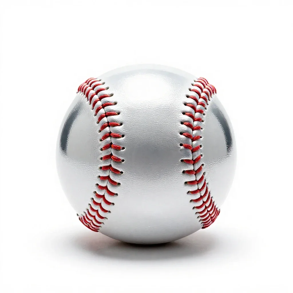 Baseball equipment isolated on a white background