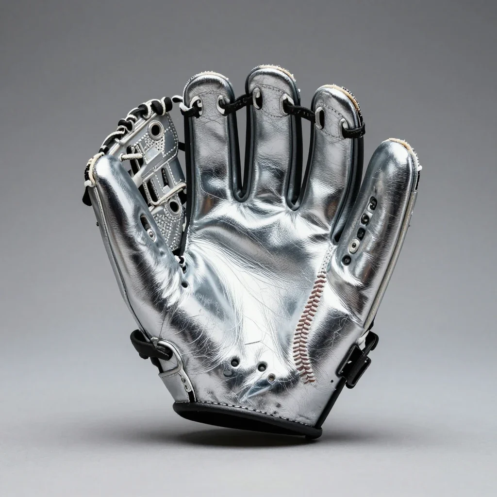 Batting glove isolated on a white background
