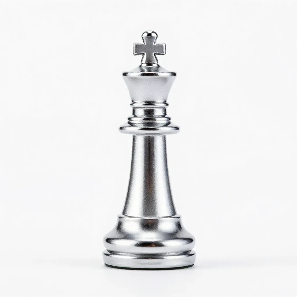 Bishop isolated on a white background