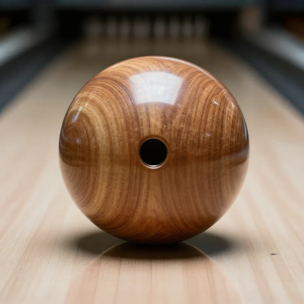 Bocce ball isolated on a white background