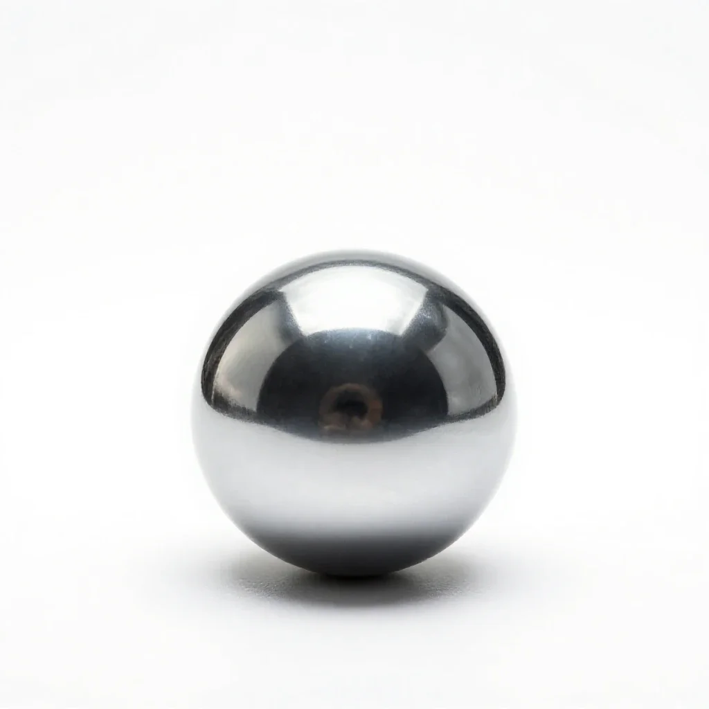 Cue ball isolated on a white background