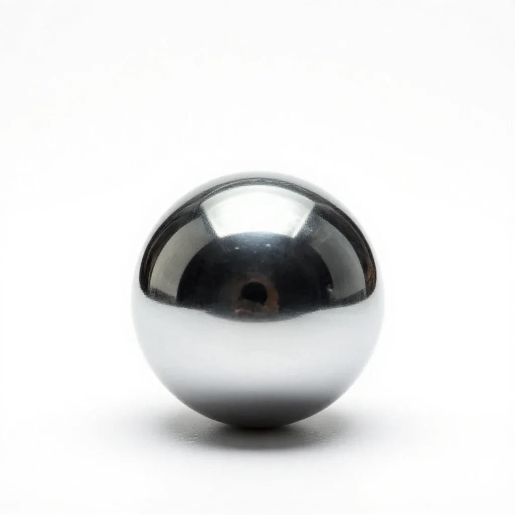 Ninepin ball isolated on a white background