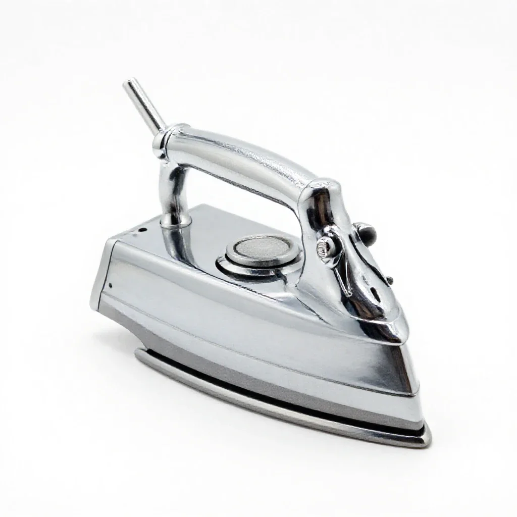 Short iron isolated on a white background