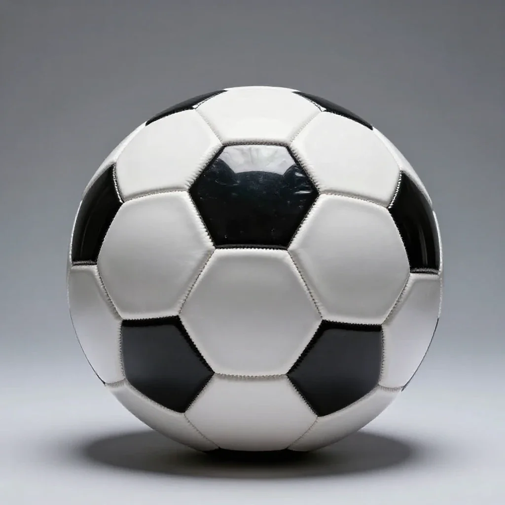 Soccer ball isolated on a white background