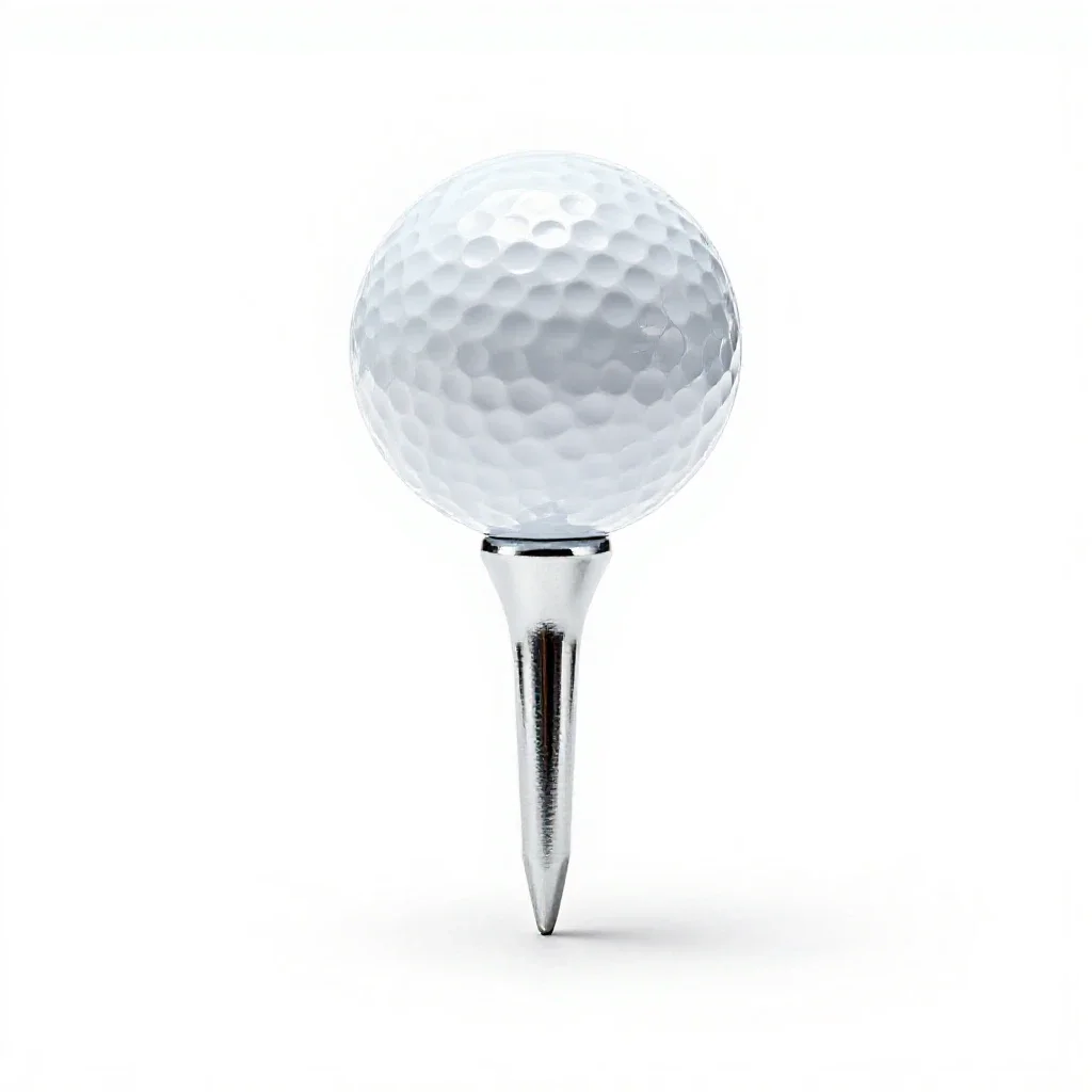 Tee isolated on a white background