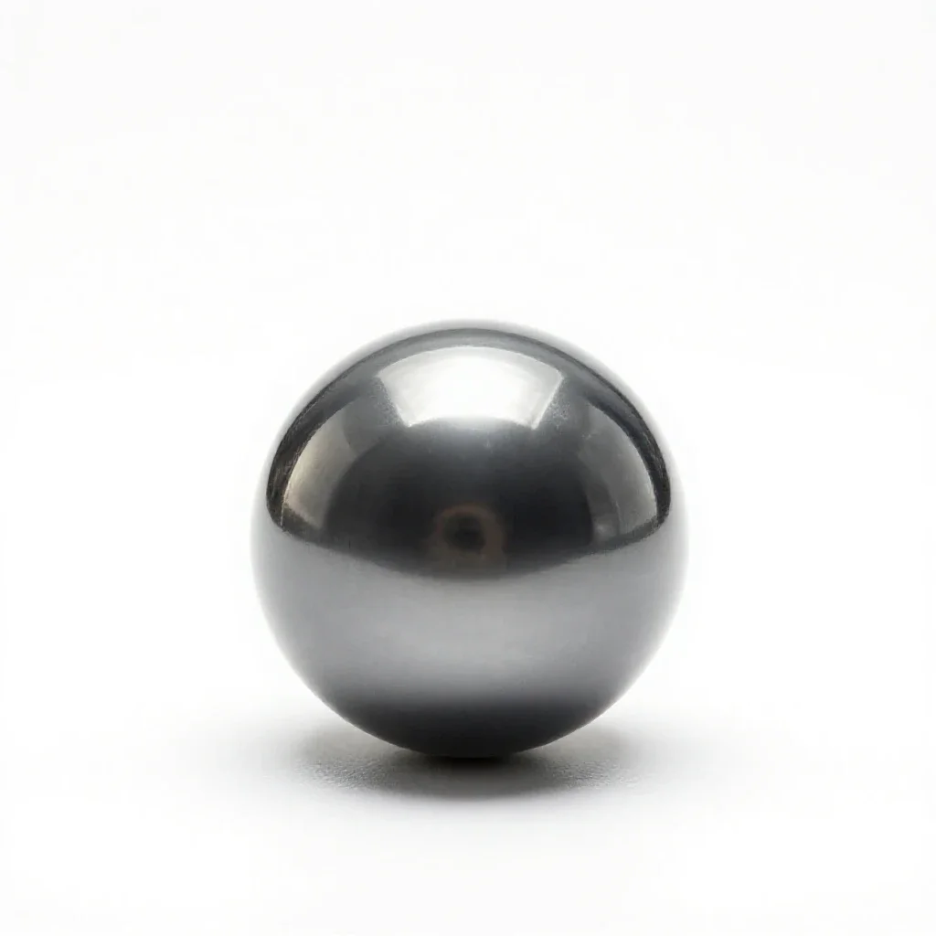 Object ball isolated on a white background