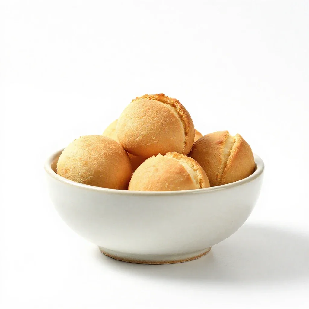 Baked goods isolated on a white background