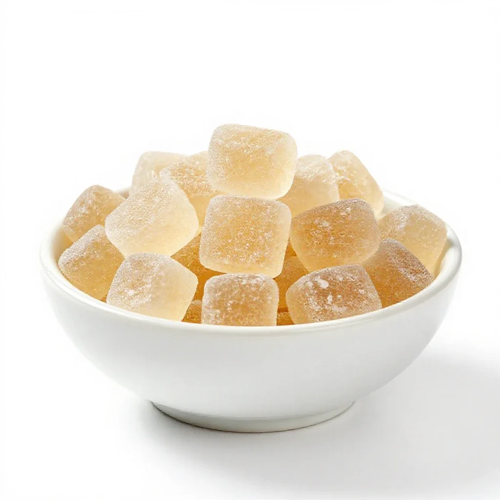 Barley-sugar isolated on a white background