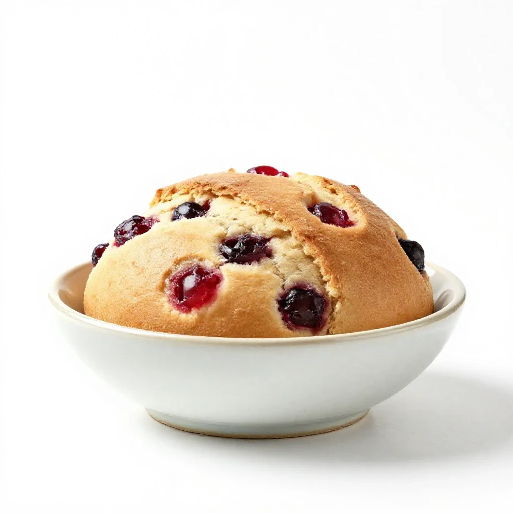 Barmbrack isolated on a white background