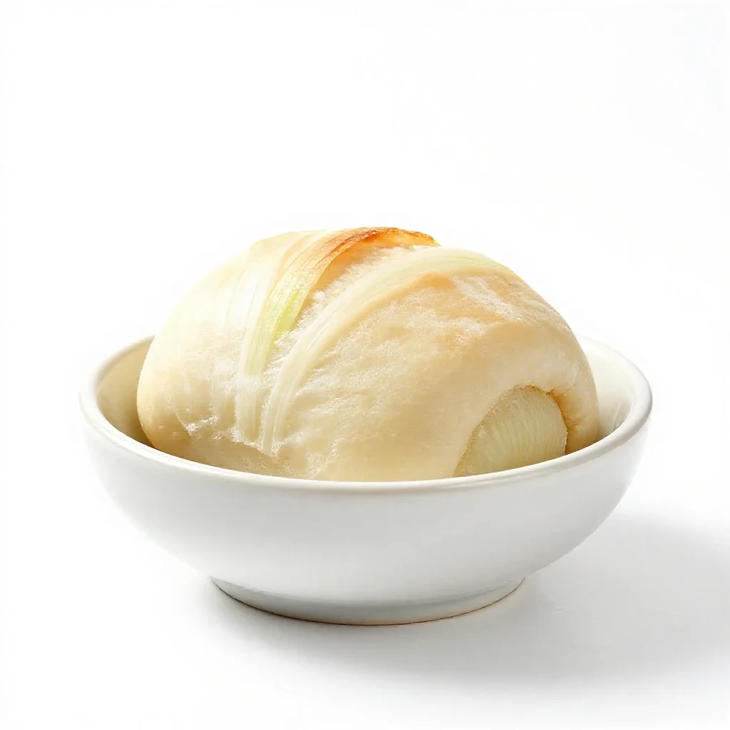 Bialy isolated on a white background