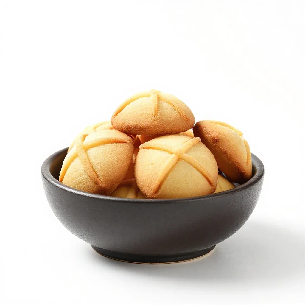 Brandysnap isolated on a white background