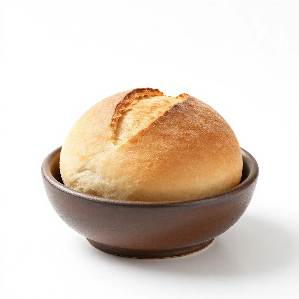 Bun isolated on a white background