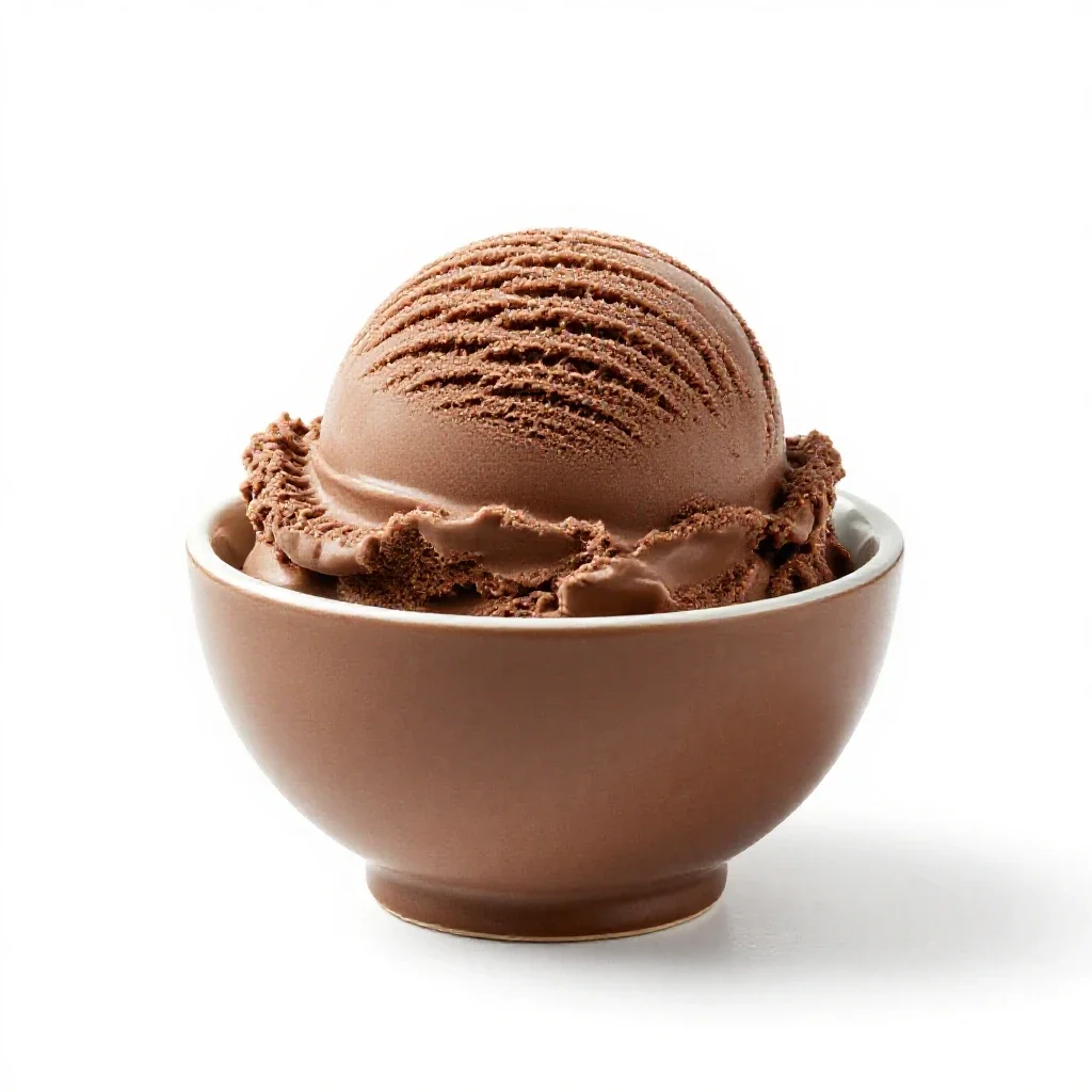 Choc-ice isolated on a white background
