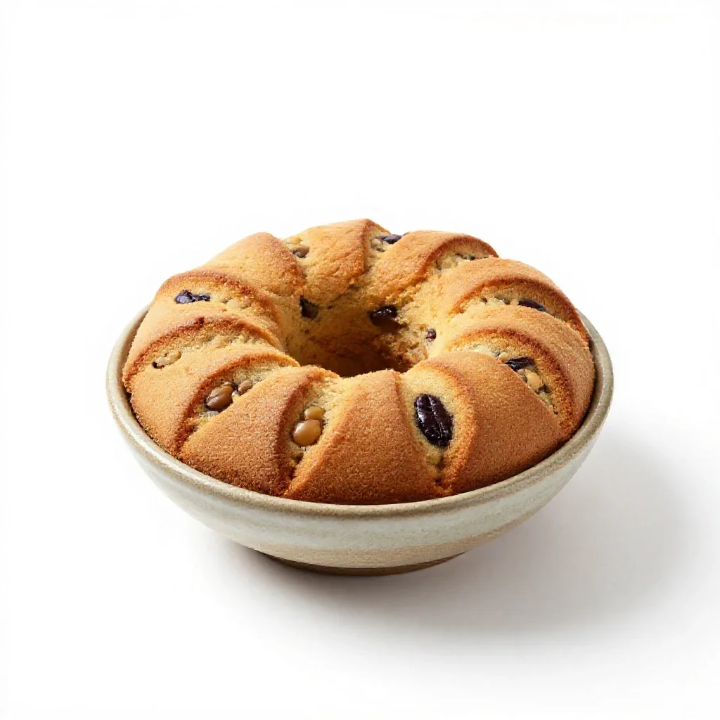 Coffee ring isolated on a white background