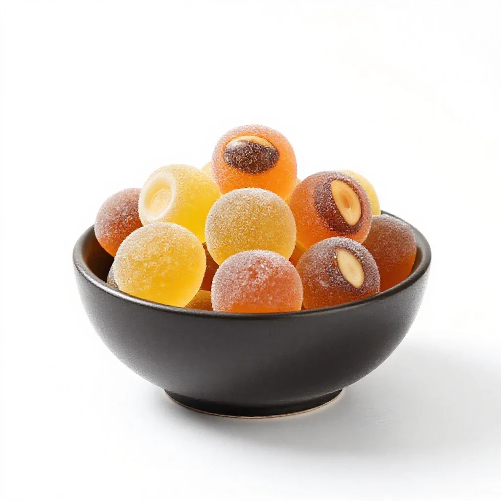 Comfit isolated on a white background