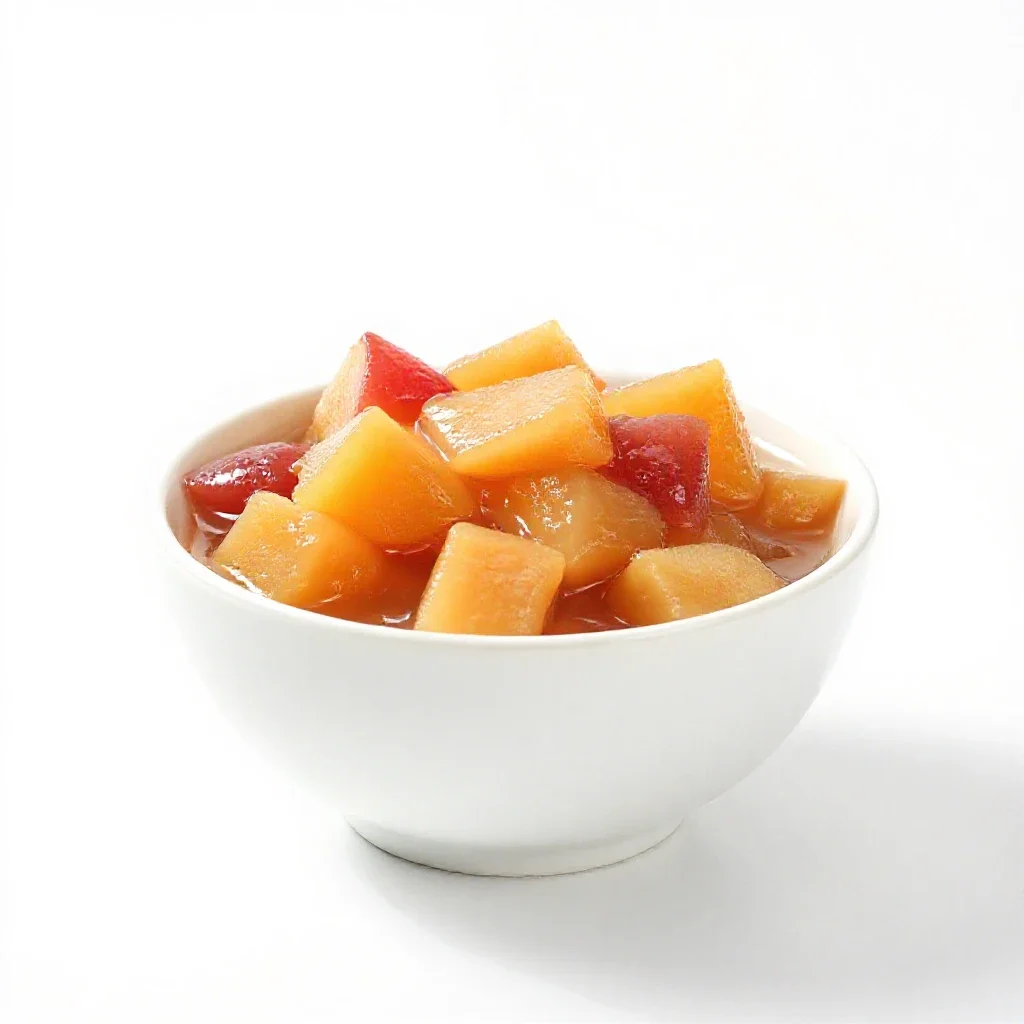 Compote isolated on a white background