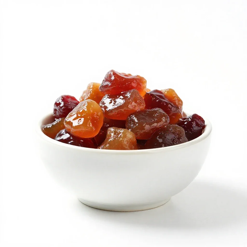 Confiture isolated on a white background