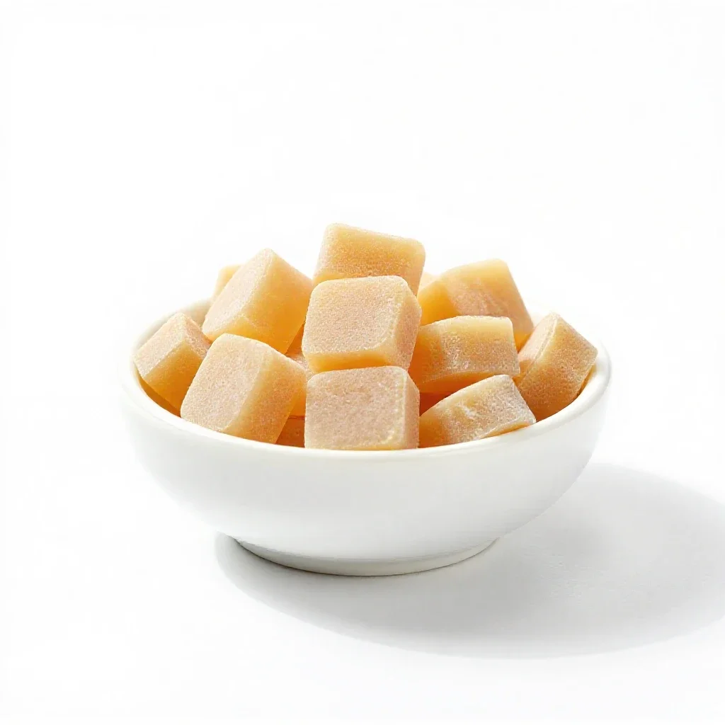 Cough drop isolated on a white background