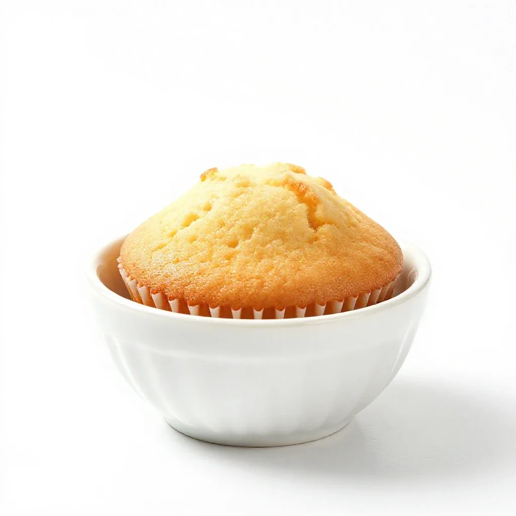 Cupcake isolated on a white background
