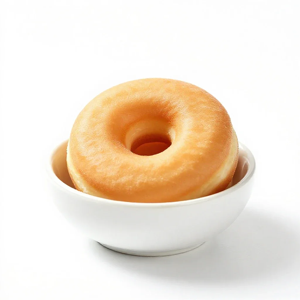 Doughnut isolated on a white background