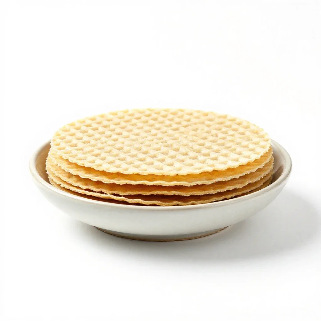 Flatbrod isolated on a white background