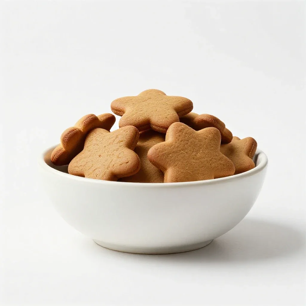 Gingerbread isolated on a white background
