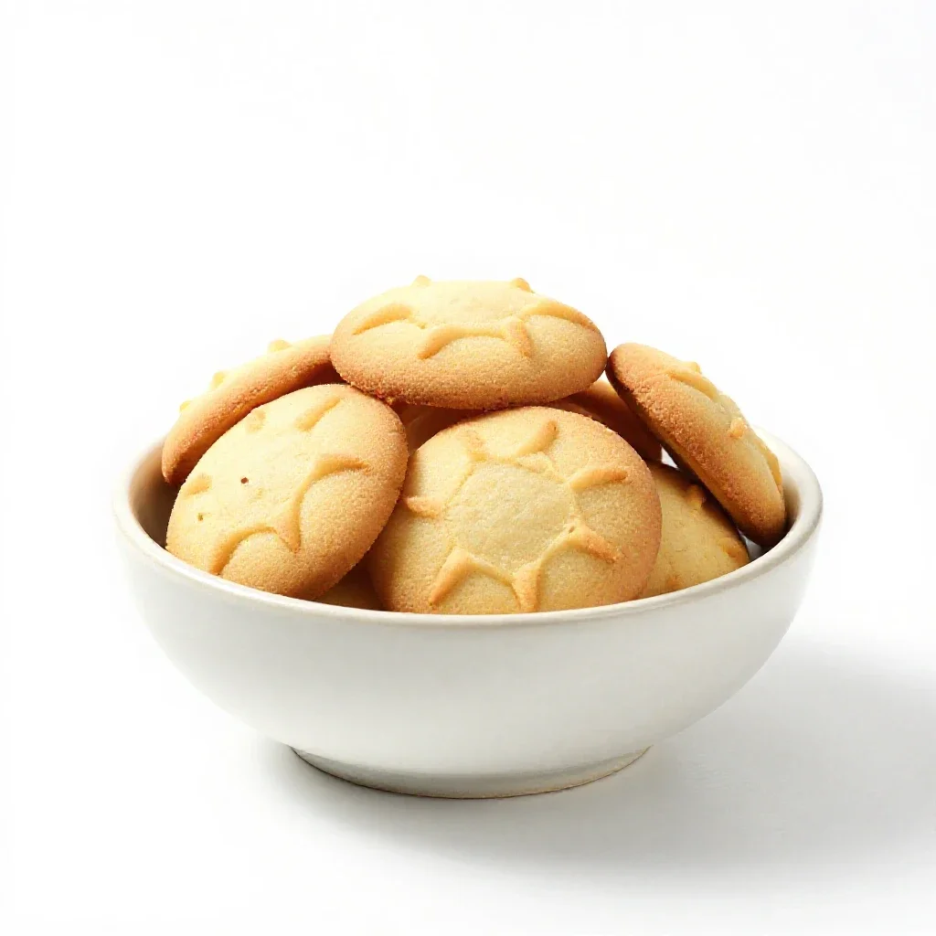 Gingersnap isolated on a white background
