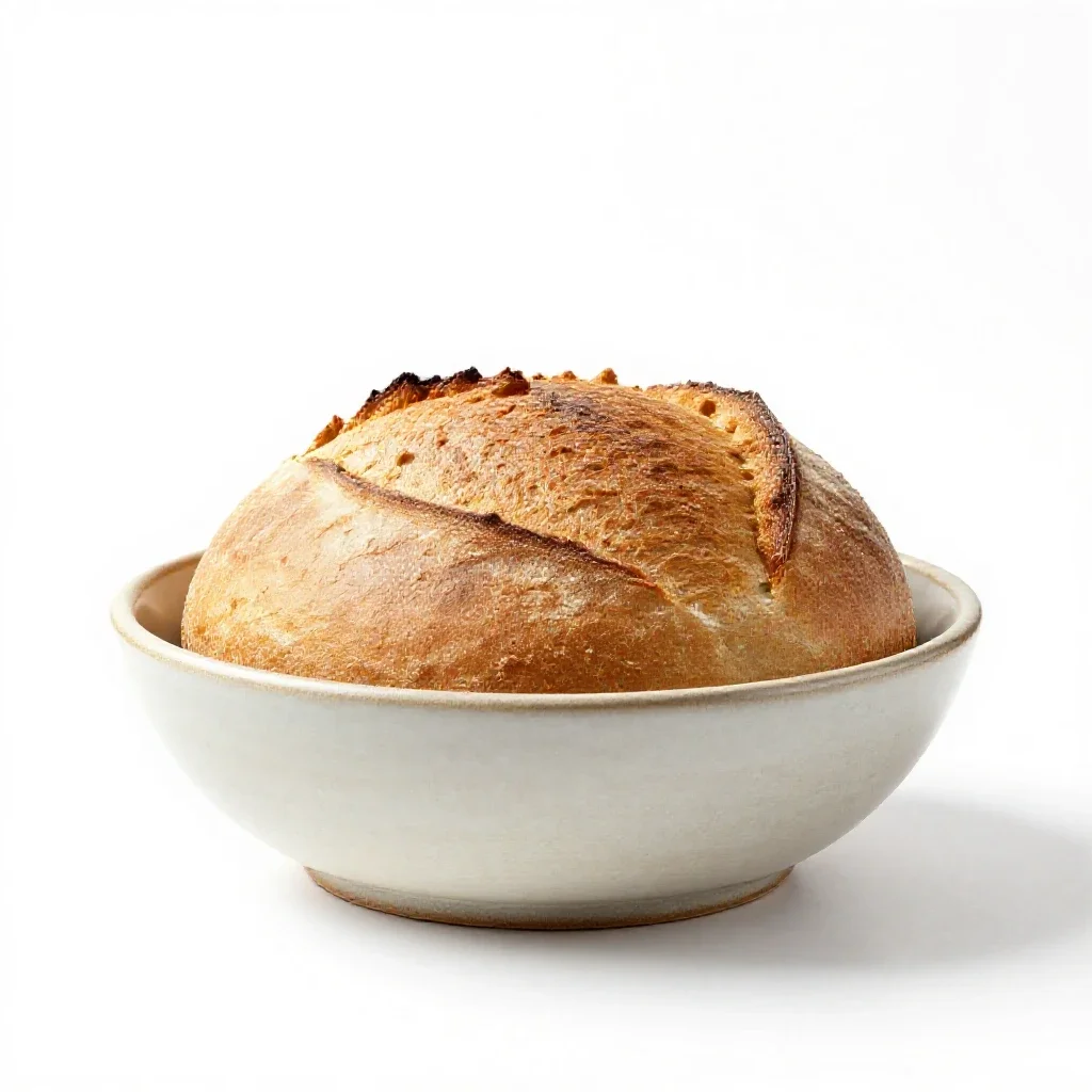 Graham bread isolated on a white background