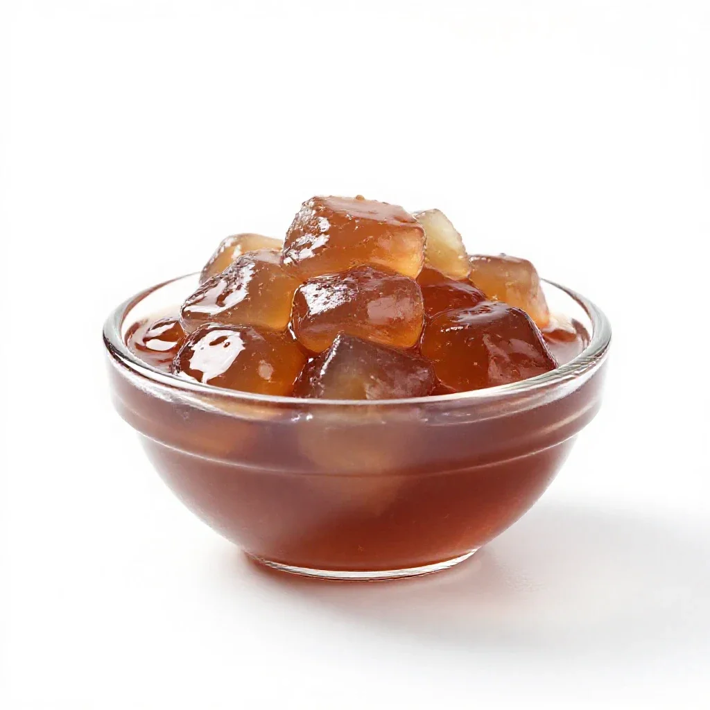 Grape jelly isolated on a white background