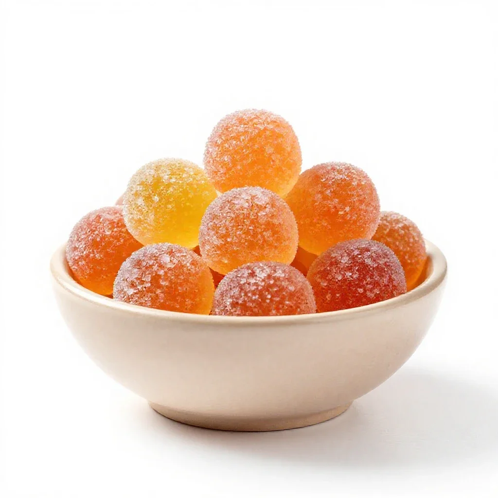 Gumdrop isolated on a white background