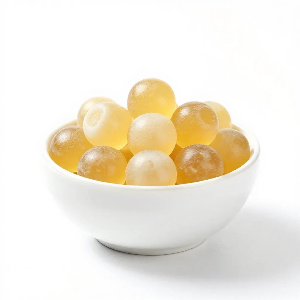 Jawbreaker isolated on a white background