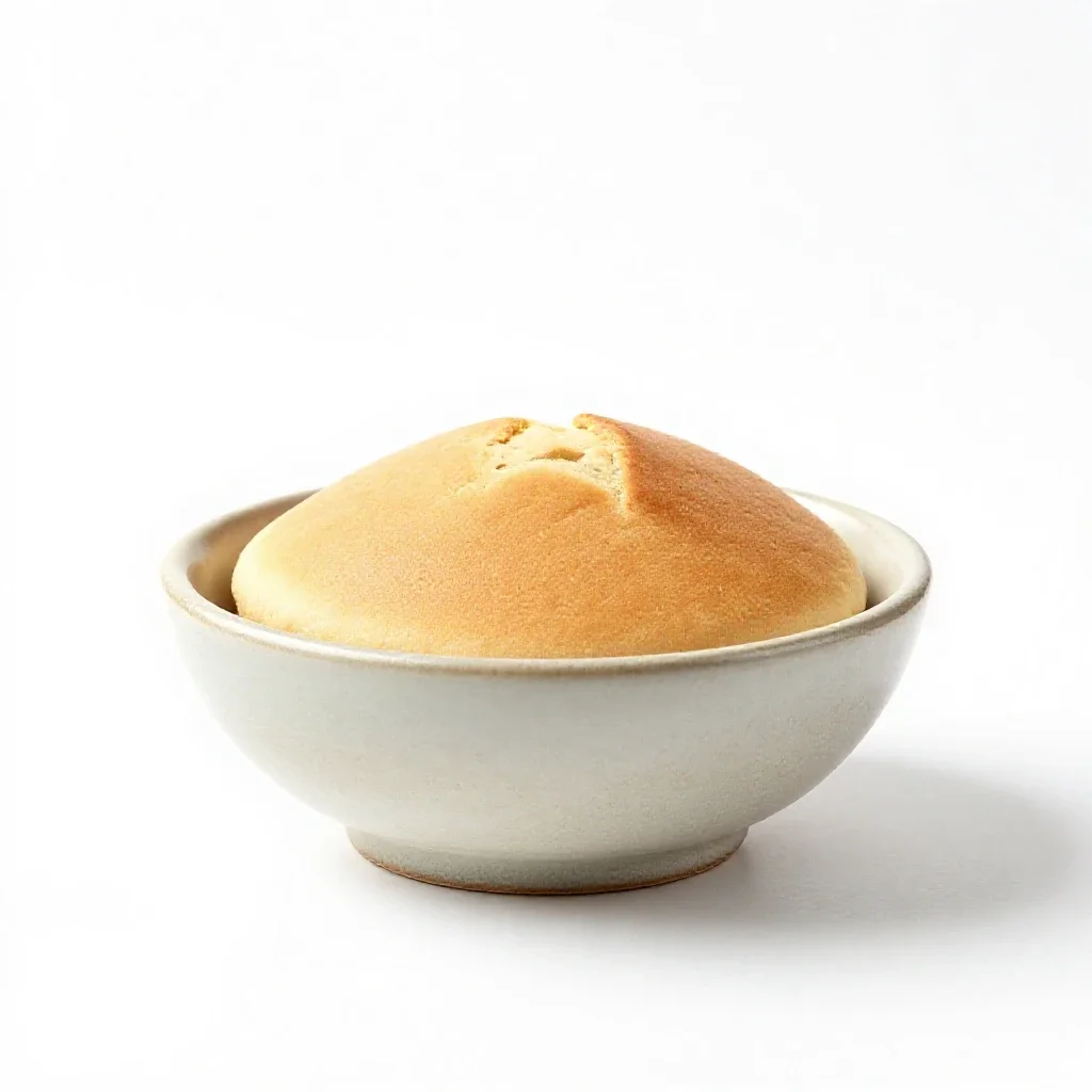 Johnnycake isolated on a white background