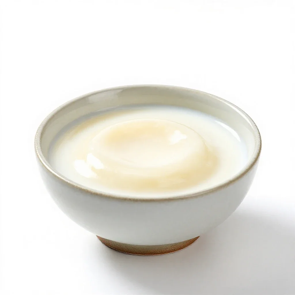 Junket isolated on a white background